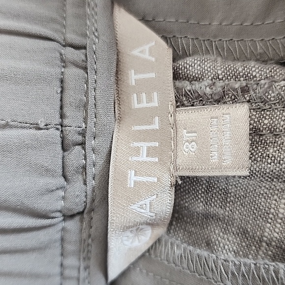 ATHLETA  Women Linen Short/ 8T - Picture 6 of 14